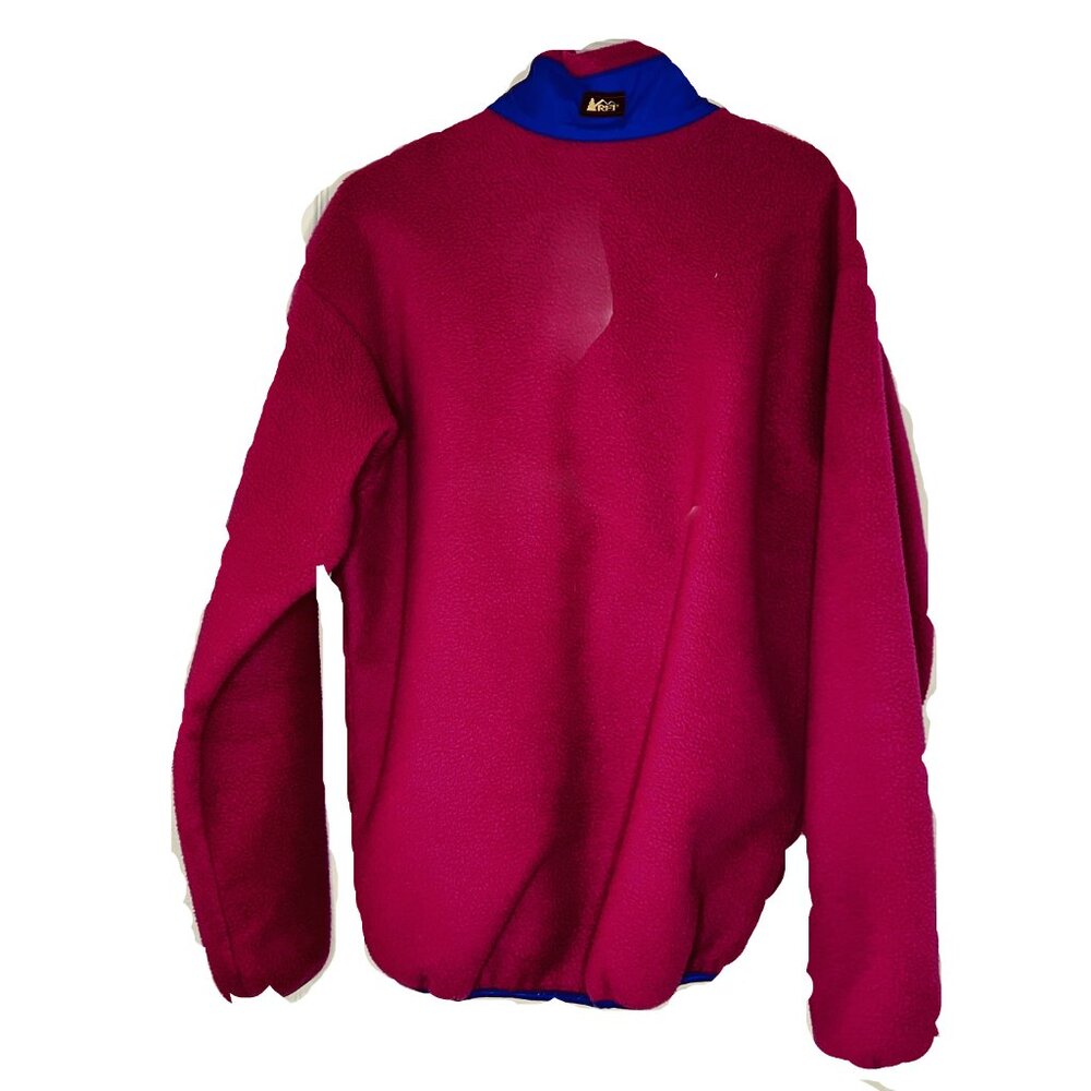 REI Women's half zip fleece pullover (80's or 90's) - Medium - Picture 2 of 5